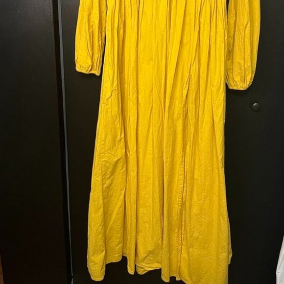 Elegant Yellow Maxi Dress - Picture 9 of 11